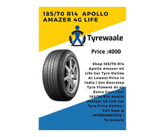 185/70 R14 Apollo Amazer 4G Life Car Tyre Price | Tyrewaal