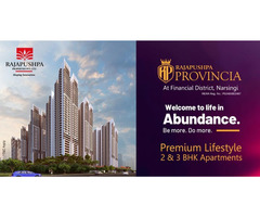 Premium Lifestyle 2 & 3 BHK Apartments at - Rajapushpa Provincia