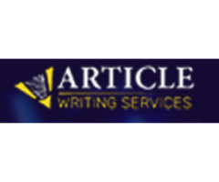 Article Writing Services UK