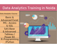 Data Analytics Training Course in Noida, Sector 2, 3, 135, 62, SLA Institute, Business  Analyst, Pyt
