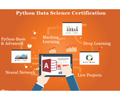 Python Data Science Training in Delhi, Noida, Ghaziabad, SLA Analyst Learning, 100% Job, Free Power 