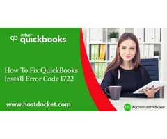 QuickBooks error code 1722