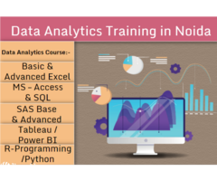 Data Analytics Course in Noida, Sector 1, 2, 3, 18, 62, - SLA Analytics Classes, Python, Power BI Tr