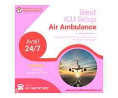 Immediate Patient Move by Panchmukhi Air and Train Ambulance Services in Patna