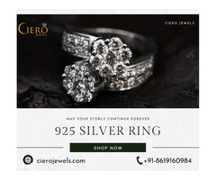Buy 925 sterling silver jewellery online at affordable price