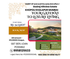 Godrej Plots Khalapur – Giving Plots a New Meaning to Luxury Living