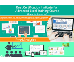 Excel Course in Delhi, 110078. Best Online Live Advanced Excel Training in Bhopal by IIT Faculty , [