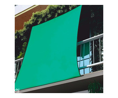 TRINQET Sun Protection Sails – 3x6mt – Green Shade Net for Balcony