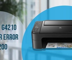 How to Fix Canon G4210 Printer Error Code 5200?